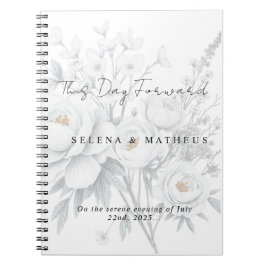 Personalized Wedding Vows Journal – This Day Forw Anteckningsbok