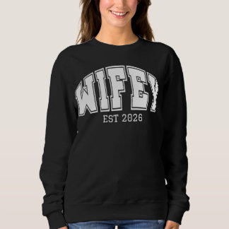 Personalized Wifey, Sports font design  T Shirt