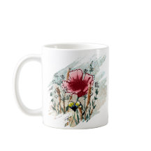 Personalized Wildflower Paint Splatter 