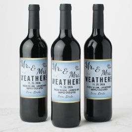Personalized Wine Labels: Toast to Love! Vinflaska Etikett