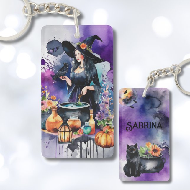 Personalized Witches Spell Watercolor (Skapare uppladdad)
