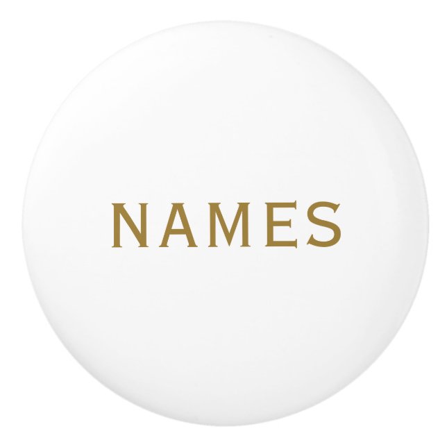Personalized With Last Name or Nickname on Them Knopp (Framsidan)