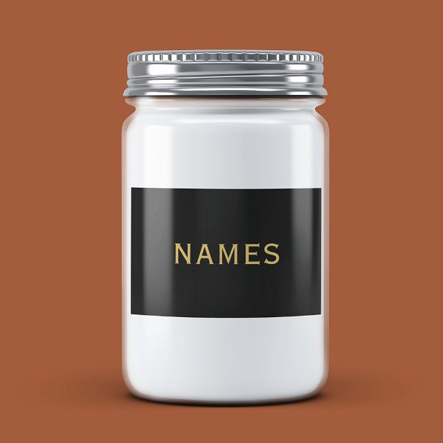 Personalized With Last Name or Nickname on Them Mat Etiketter (Skapare uppladdad)
