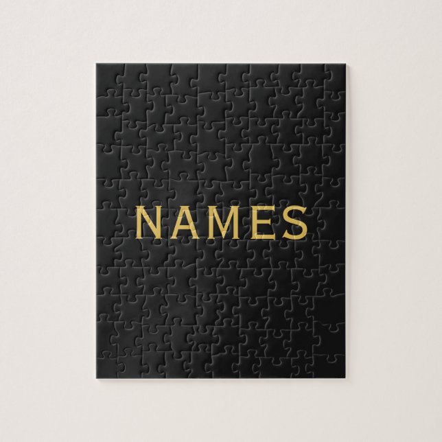 Personalized With Last Name or Nickname on Them Pussel (Vertikal)