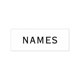 Personalized With Last Name or Nickname on Them Stämpel