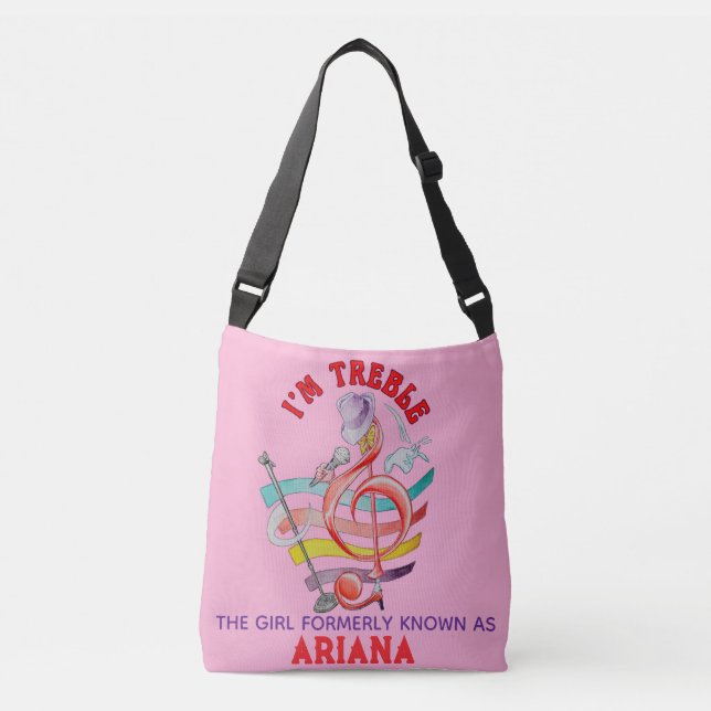 Personalized Womens All-Over _Print Tote Bag  Axelväska (Framsida)