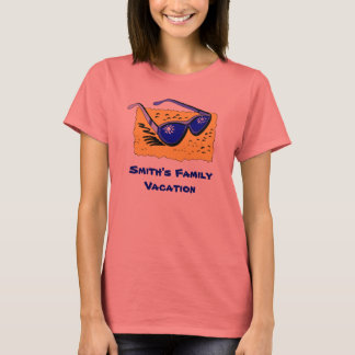 Personalized Women's Family Vacation T-Shirts