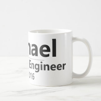 Personalized Work Mug – Custom Name & Job Title Gi Kaffemugg