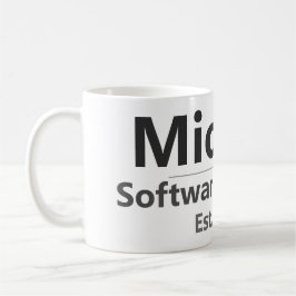 Personalized Work Mug – Custom Name & Job Title Gi Kaffemugg