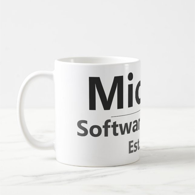 Personalized Work Mug – Custom Name & Job Title Gi Kaffemugg (Vänster)