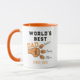 Personalized WORLD'S BEST Dad | Father’s Day Mugg