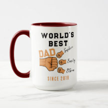 Personalized WORLD'S BEST Dad | Father’s Day