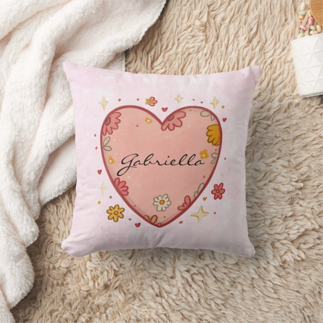 Personalized You Are So Loved Throw Pillow Kudde (Filt)