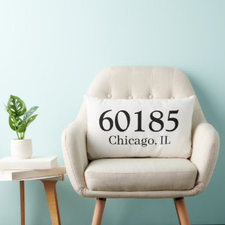 Personalized Zip Code housewarming present Lumbarkudde