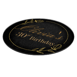 Personalizes Birthday with Golden Frame