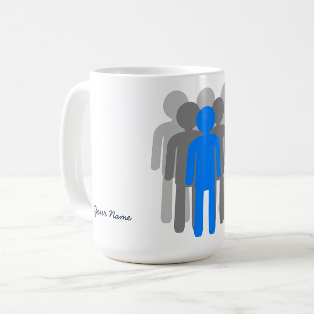 "PERSONALKONKRETANT" KAFFEMUGG (Framsida vänster)