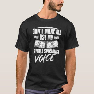 Personalkonto för lönehanterarens specialkalkylato t shirt