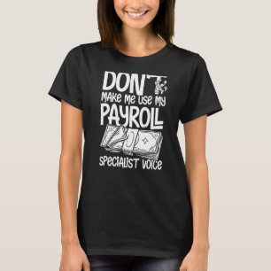Personalkonto för lönehanterarens specialkalkylato t shirt