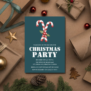 Personalkontoret, jul, Party Inbjudningar