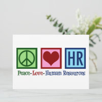 Personalkort för Peace Kärlek HR