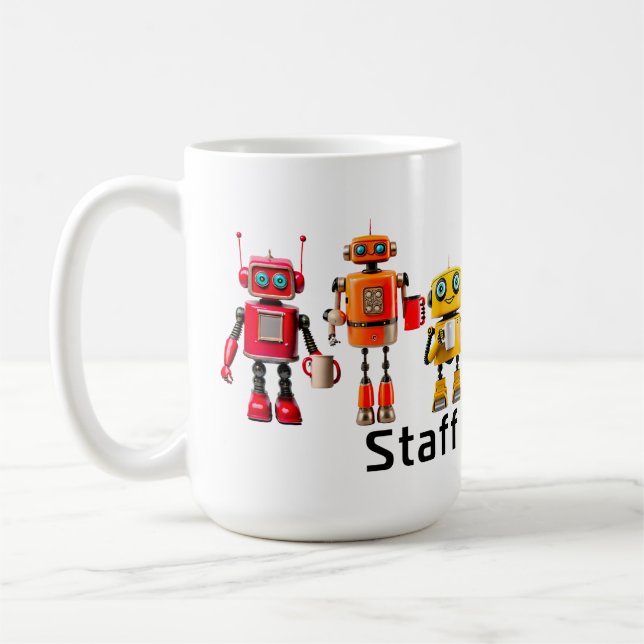 Personalmötesrobotar Kaffemugg (Vänster)