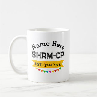 Personalmugg SHRM-CP Personlig Gåva Kaffemugg