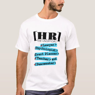 Personalresurser Onofficiell nuny HR T Shirt