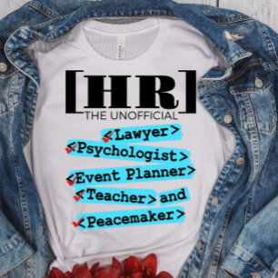 Personalresurser Onofficiell nuny HR T Shirt