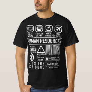 Personalresurser - symboler för t shirt