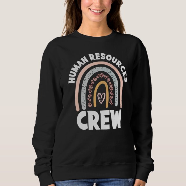 Personalstyrkan Hr Saker Employee Team Boho R T Shirt (Framsida)