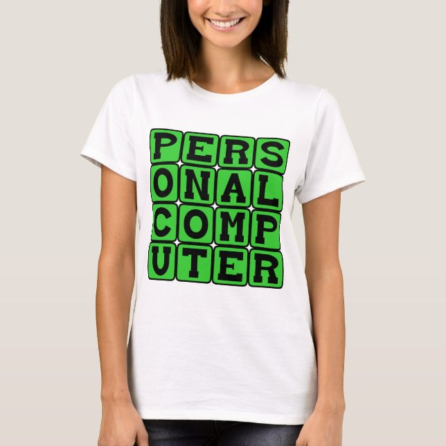 Persondator, Databehandlingsenhet Tee Shirt (Framsida)