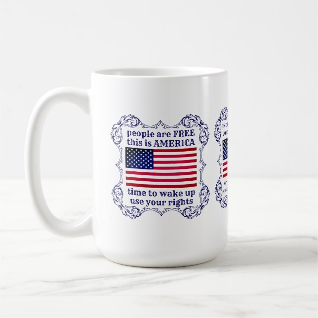 Personer är fria kaffemugg (Vänster)