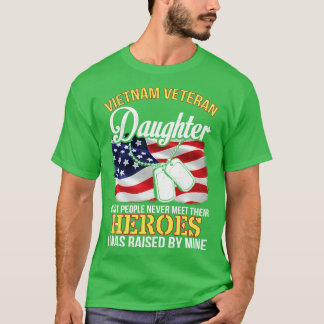 Personer från Vietnam Veteran Dotter träffar aldri T Shirt