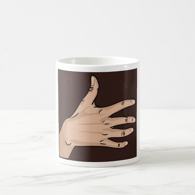 Personer Hand Mugg (Skapare uppladdad)
