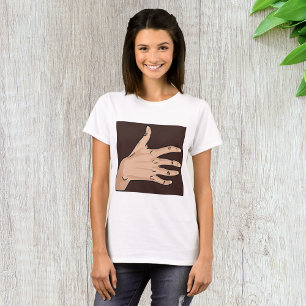 Personer Hand Womens T-Shirt