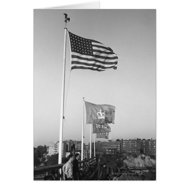 Personer i Blekers Hälsningskort (Framsidan)