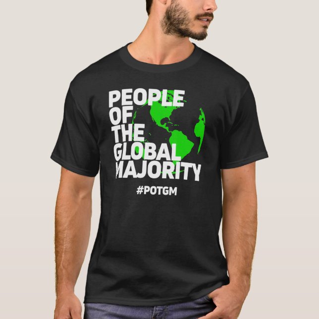 Personer i den globala majoritetspartiet Potgm T Shirt (Framsida)