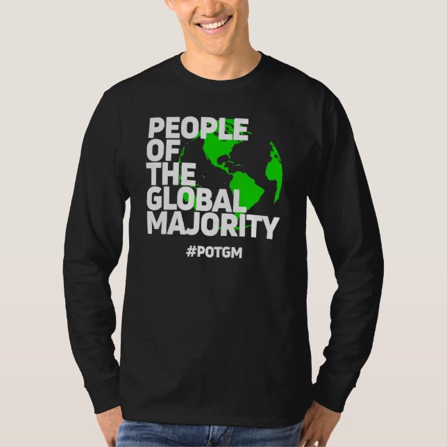 Personer i den globala majoritetspartiet Potgm T Shirt (Framsida)