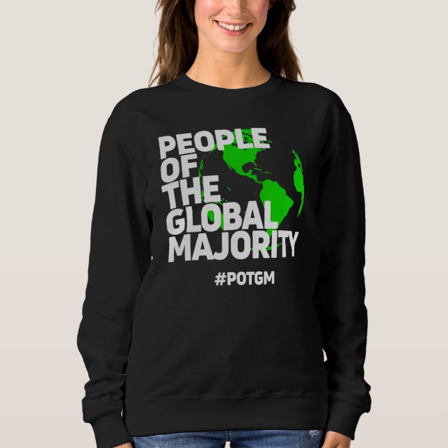 Personer i den globala majoritetspartiet Potgm T Shirt (Framsida)