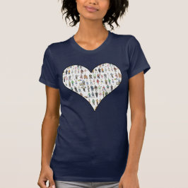 Personer i NYC New York City Citizen Heart Tee