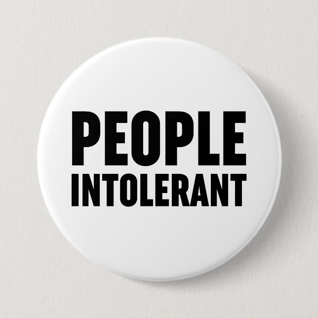 Personer intoleranta knapp (Framsida)