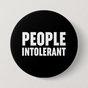 Personer intoleranta knapp