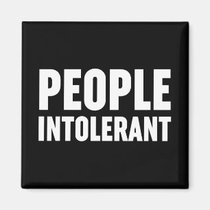 Personer intoleranta magnet