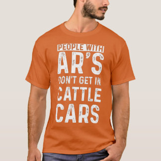 Personer med arts får inte ta sig in i slaktbilar t shirt