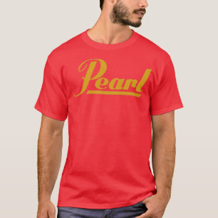 Personer som den här designen Pearl Drum Guld Edit T Shirt