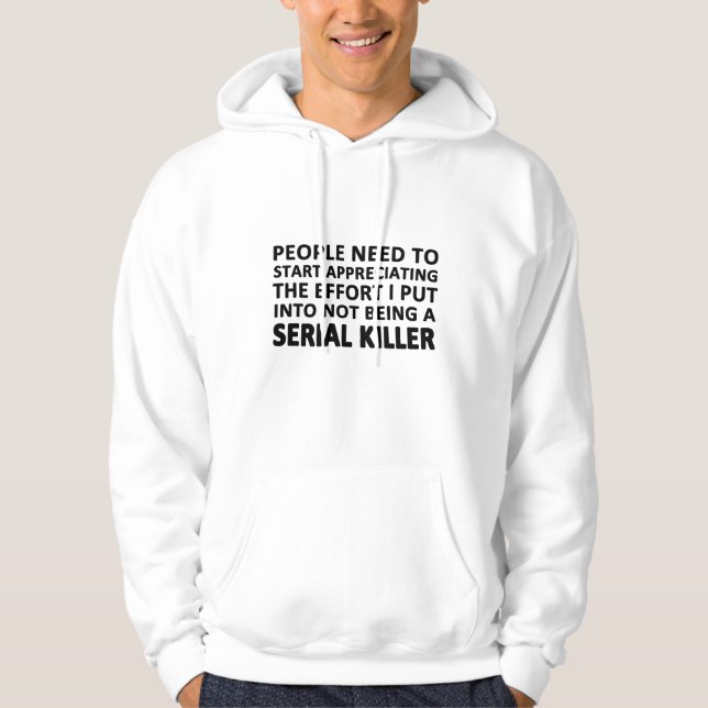 Personer som måste börja uppskatta hoodie (Framsida)