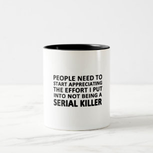 Personer som måste börja uppskatta Två-Tonad mugg