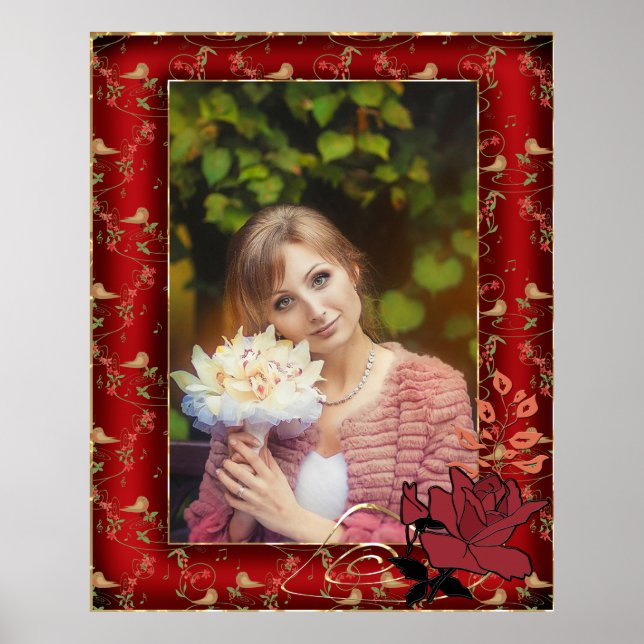 Personfoto ram poster (Framsidan)