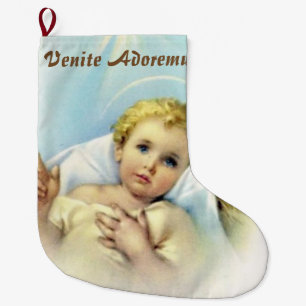 Personifiera babyen Jesus Stor Julstrumpa