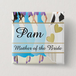 Personifiera brudens sida, middagen och knapp